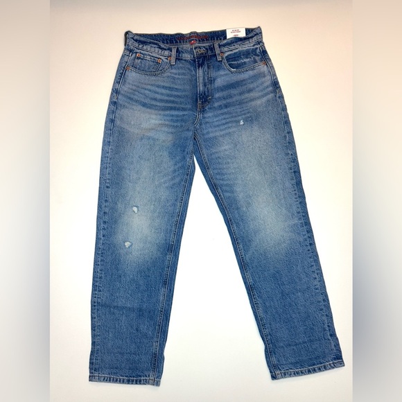 Lucky Brand Women’s Mid Rise Relaxed Straight Leg Jeans Size- 6/28 New With tag - Picture 1 of 10